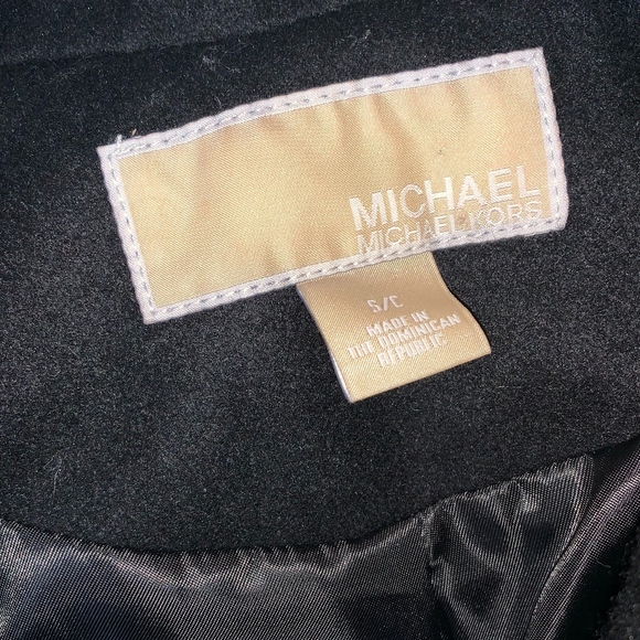 MICHAEL Michael Kors | Wool pea coat in black - Picture 3 of 6